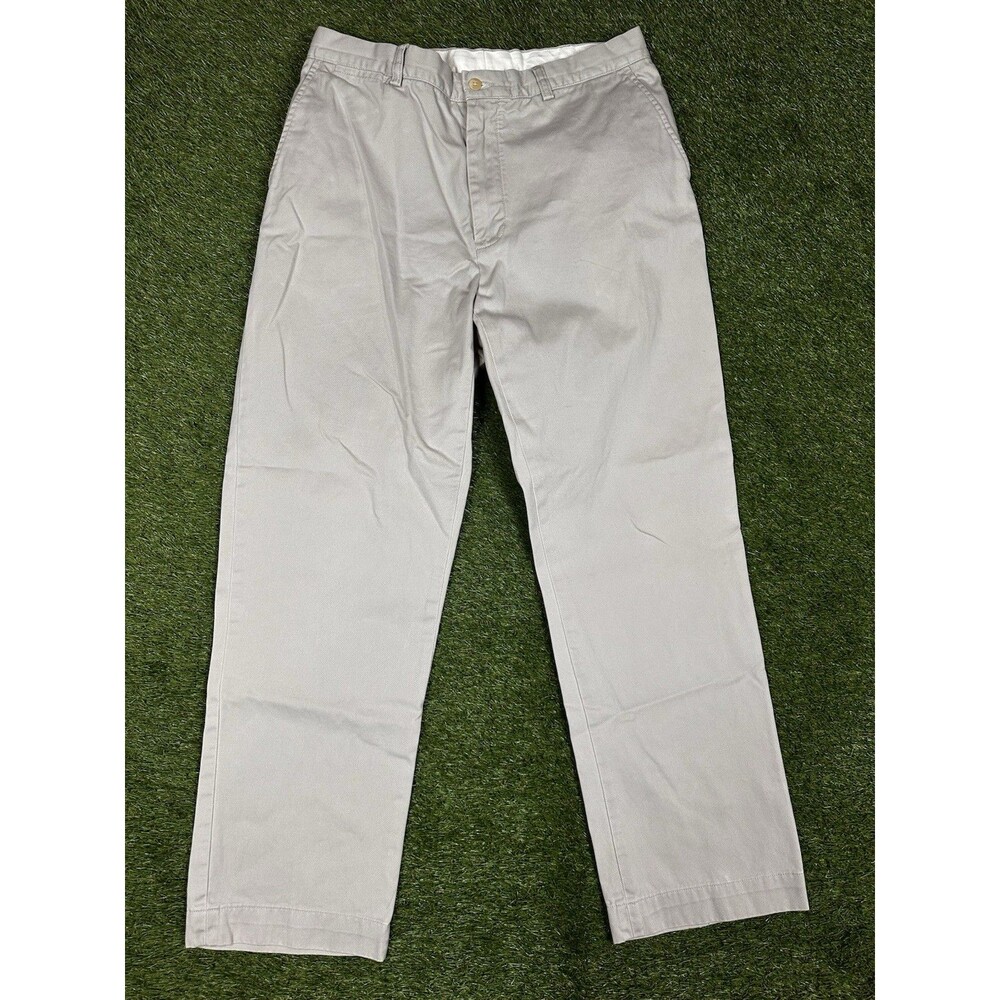 Ralph Lauren Prospect Pant Light Khaki Flat Front Chino Pants Size 34x34